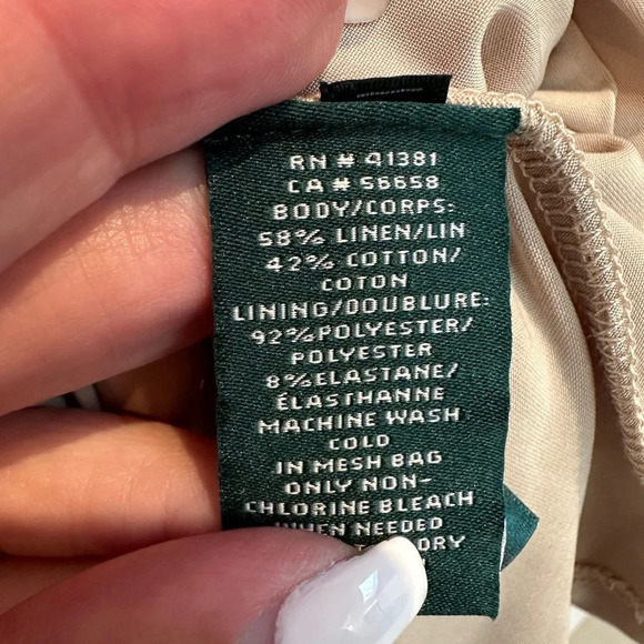 Ralph Lauren Rainbow Indian Tribal Linen Sleeveless Knit Sweater Dress Size MP - Picture 13 of 15